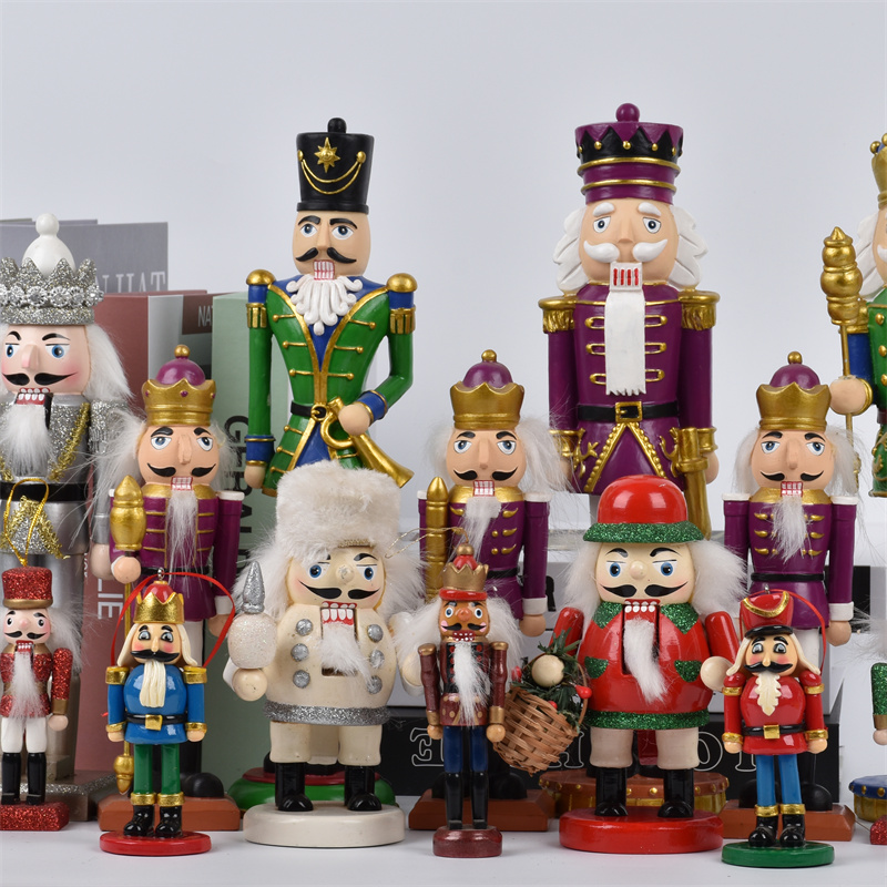 圣诞装饰胡桃夹子士兵创意摆件