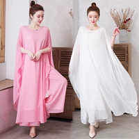 Осенний этнический комплект, летняя одежда, большой размер, свободный крой, этнический стиль, китайский стиль