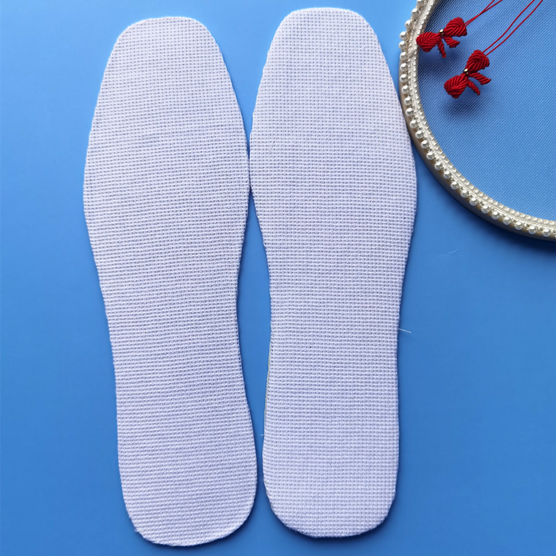 小格子白板鞋垫万名老式传统细格子半成品六层纯棉布十字绣空白板