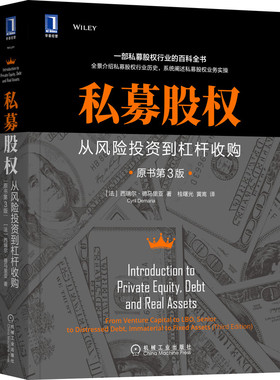 正版图书私募股权:从风险到杠杆收购:from venture capital to LBO, senior to distressed Dtbt, immaterial to fixed assets