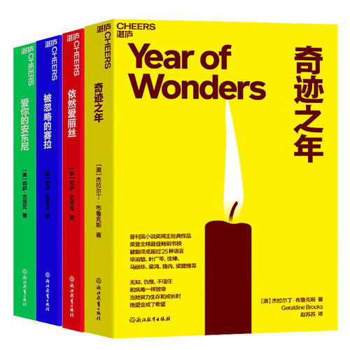 正版图书国外文学（套装4册）：被忽略的赛拉+依然爱丽丝+爱你的安东尼+奇迹之年[美] 莉萨?吉诺瓦 著，湛庐文化 出品