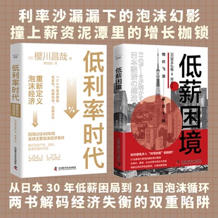 正版图书经济天平的两端：低利率时代+低薪困境（套装2册）解码低息泡沫与低薪困局的双重枷锁，揭露经济恶循环