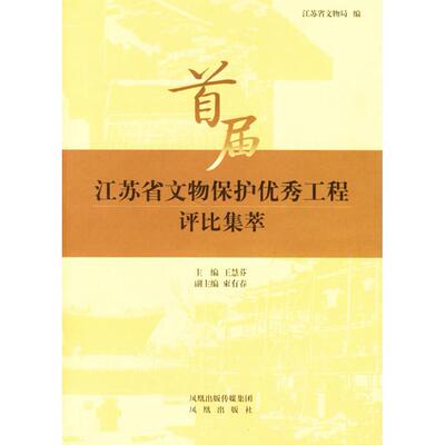 正版图书首届江苏省文物保护工程评比集萃王慧芬  主编凤凰出版社书籍\/杂志\/报纸/历史/文物/考古纸质书籍