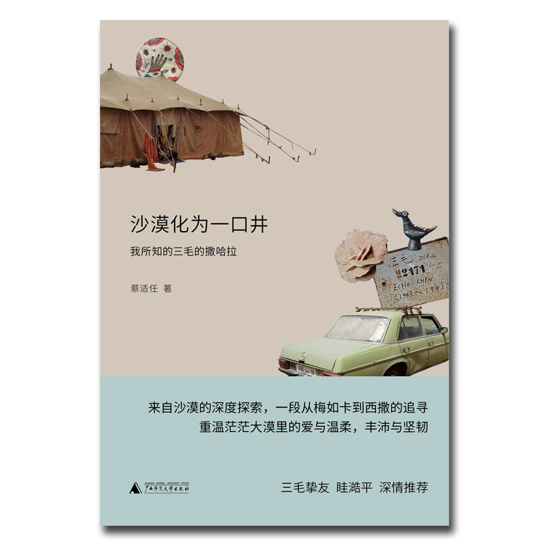 正版图书沙漠化为一口井：我所知的三毛的撒哈拉蔡适任 著广西师大文学/文学纸质书籍