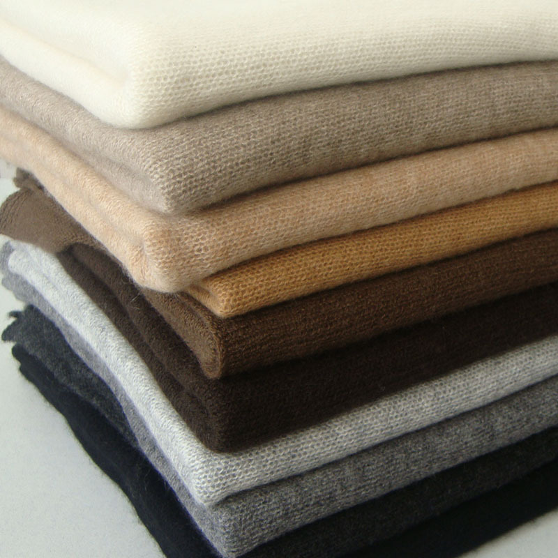 秋冬季驼色羊绒流苏披肩长款围巾