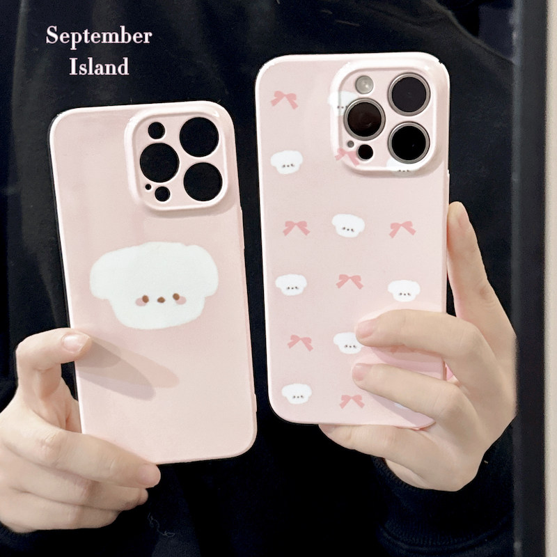 17promax可爱粉色少女心iphone16ProMax手机壳全包硬壳13比熊狗狗苹果14Pro菲林壳15,3C数码配件,手机保护套/壳,淘宝优惠券,粉丝福利购,淘宝优惠卷