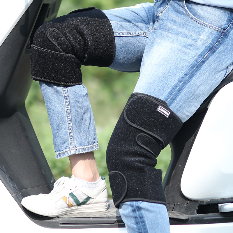 电瓶车护膝摩托车保暖防男女骑车