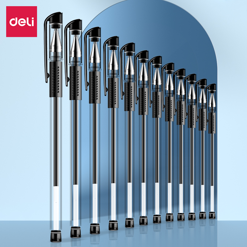 得力6600es中性笔0.7得力s01得力s74得力s34签字笔0.5水性笔1.0