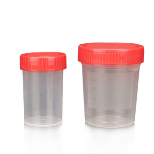 DELTALAB样本杯 60ml/120ml PP聚丙烯材质 无菌独立包装 采样瓶 采样样品杯