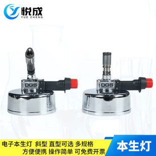 火焰垂直向燃气 200D电子本生灯点火本生灯台式 包邮