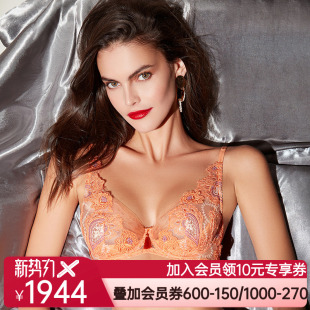 LACLOVER自由女神系列性感蕾丝薄杯文胸LC13JL1 新色限定