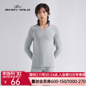BODY WILD宝迪威德暖贝舒绒V领长袖 ZBN72RH2