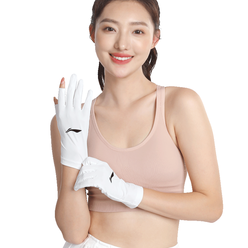 李宁骑行手套防晒男女夏季防滑