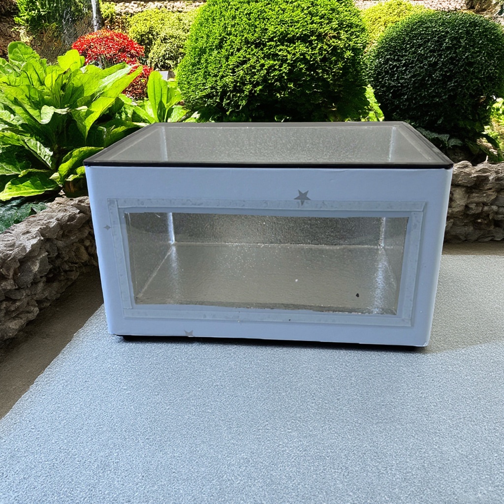 透明保温箱商用摆摊三明治蛋糕寿司可视泡沫箱PE透明盖甜品展示盒