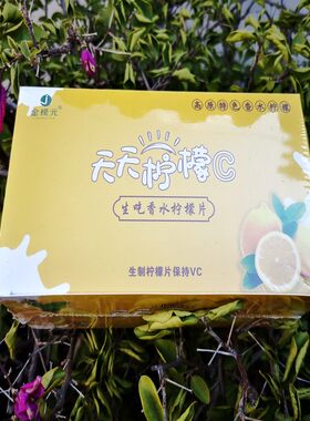 金檬元即食柠檬110g/盒泡水柠檬片水晶柠檬片蜜饯果脯即食柠檬片