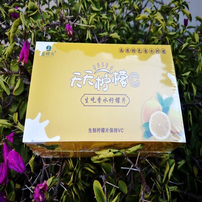 金檬元即食柠檬110g/盒泡水柠檬片水晶柠檬片蜜饯果脯即食柠檬片