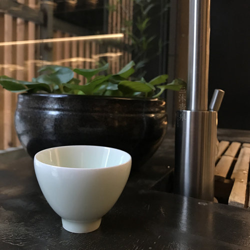 青泉宁保文款湖田之春花苞品茗杯