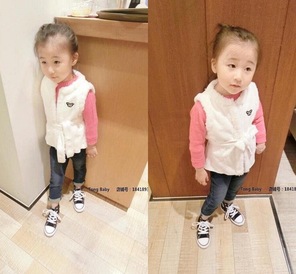 Gilet fille en cachemire - Ref 2070821 Image 1