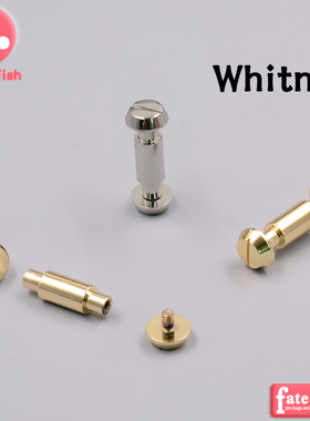 包包金属配件 皮具五金扣 双头钉子M 拧螺丝MK Whitney侧钉一字钉