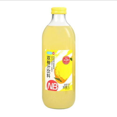 盒马NB双柚汁饮料1L瓶装柚子汁
