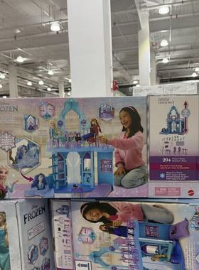 DISNEY FROZEN ELSA ICE P迪士尼冰雪奇缘之艾莎冰雪内附雪宝玩偶