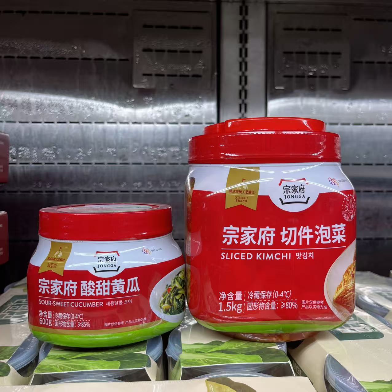 宗家府切件泡菜酸甜黄瓜下饭菜