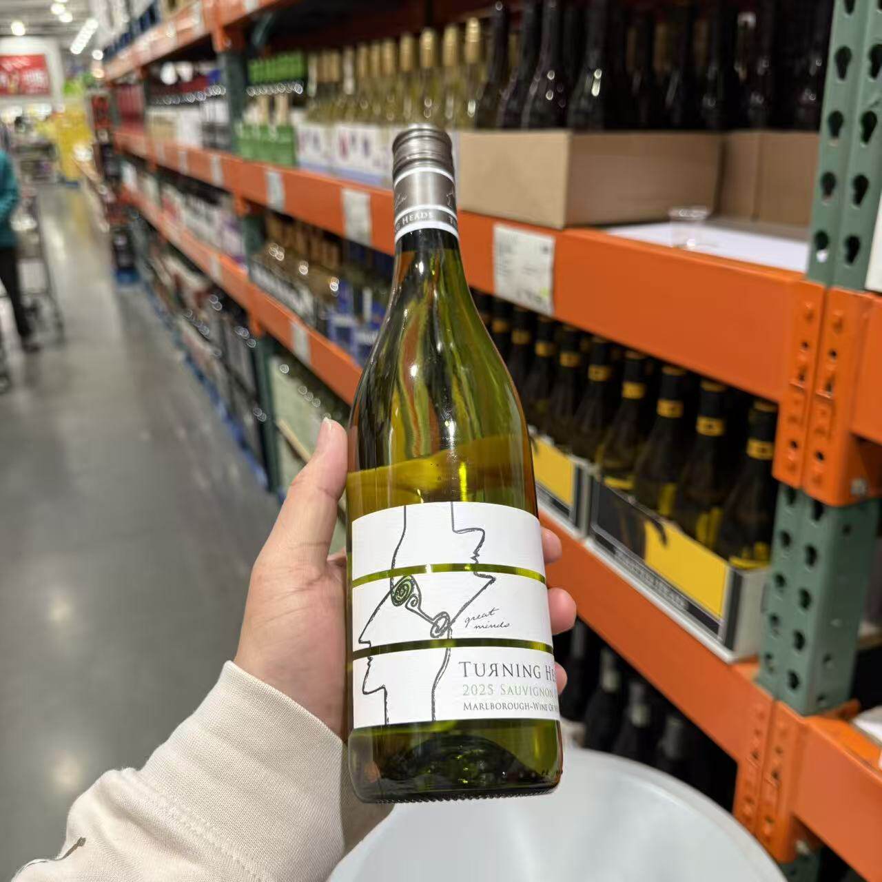 开市客代购 Turning Heads回首马尔伯勒长相思白葡萄酒750ml果香
