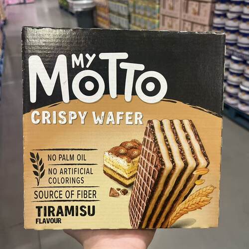 MOTTO提拉米苏味草莓味威化饼干