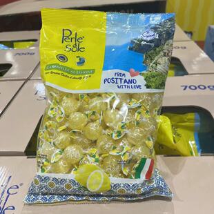 PERLE DO SOLE柠檬味糖果意大利产内层独特柠檬汁糖果 开市客代购