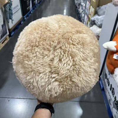 开市客球形抱枕尺寸约30*30厘米