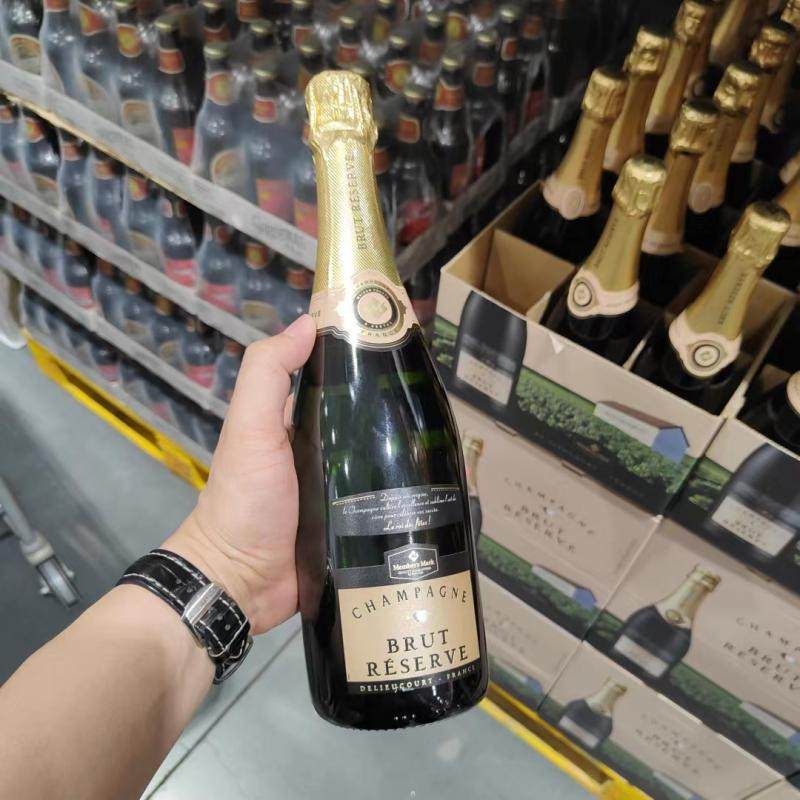 会员甄选 法国进口 MM珍藏香槟（起泡型葡萄酒）750ml 花果香清新