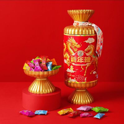 徐福记混合糖果礼罐什锦糖果新年