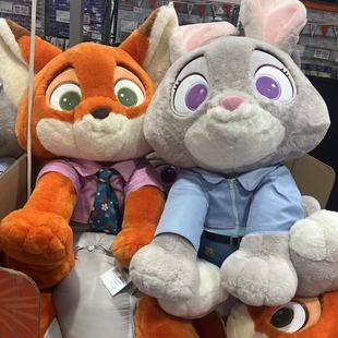 开市客代购 PLUSH迪士尼疯狂动物城玩偶内含毛毯 DISNEYZOOTOPIA