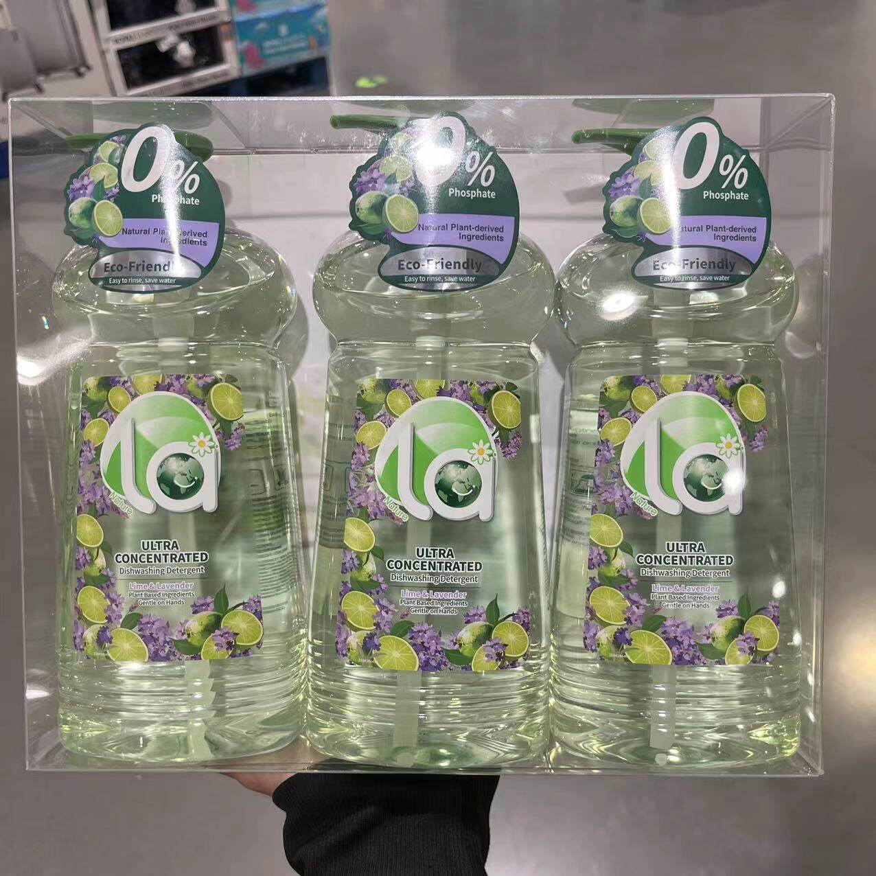 LA果蔬清洁强力去油污植萃洗洁精