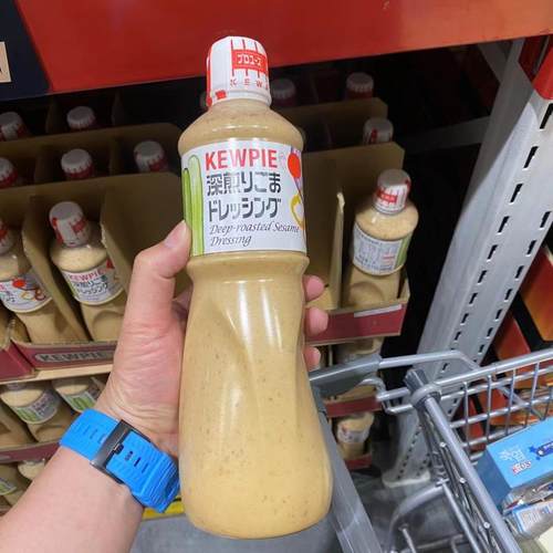 丘比山姆焙煎芝麻蔬菜水果沙拉酱