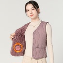 2025秋冬新款 保暖坎肩马夹背心 加绒加厚羽绒棉马甲女休闲百搭短款