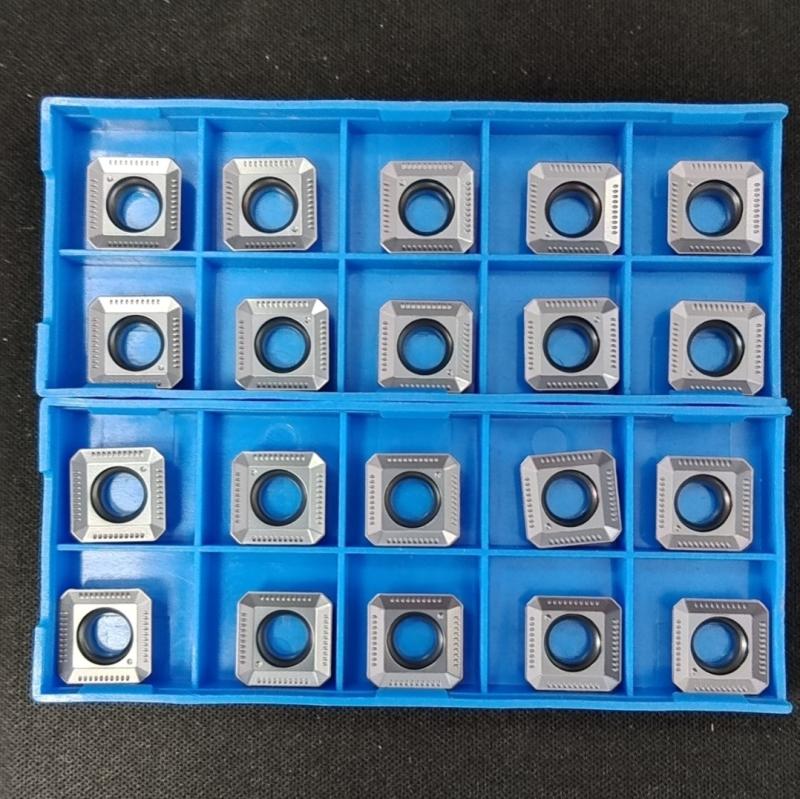 LAMINA四方铣刀片SEKT1204AFTN正方形面铣刀片KM12硬质合金铣刀片