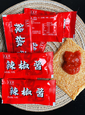 小袋辣椒酱包锅巴蘸酱包