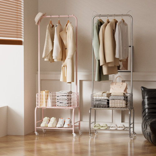 福利多移动百元入挂衣架简易