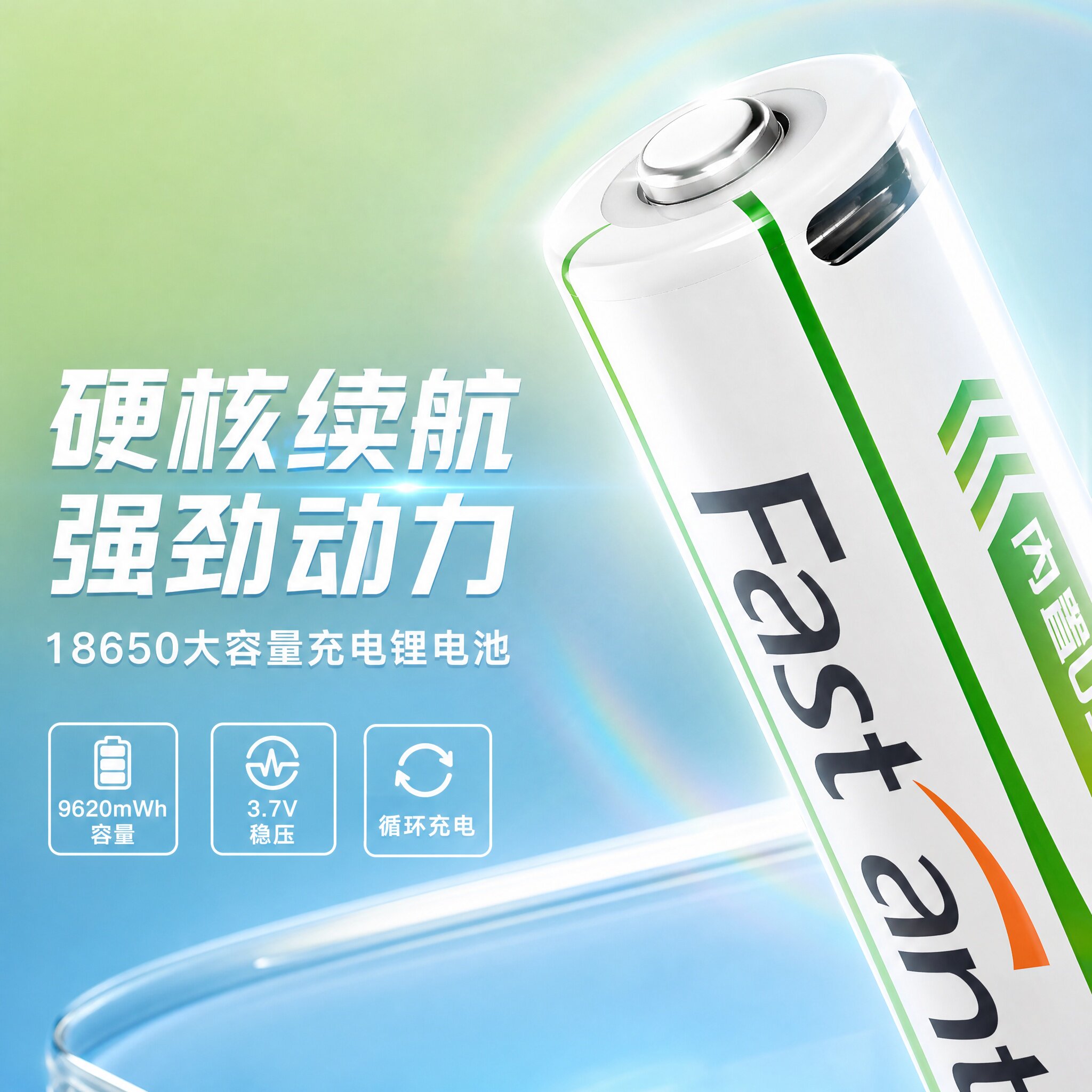 芯乐购18650锂电池Type-C直充