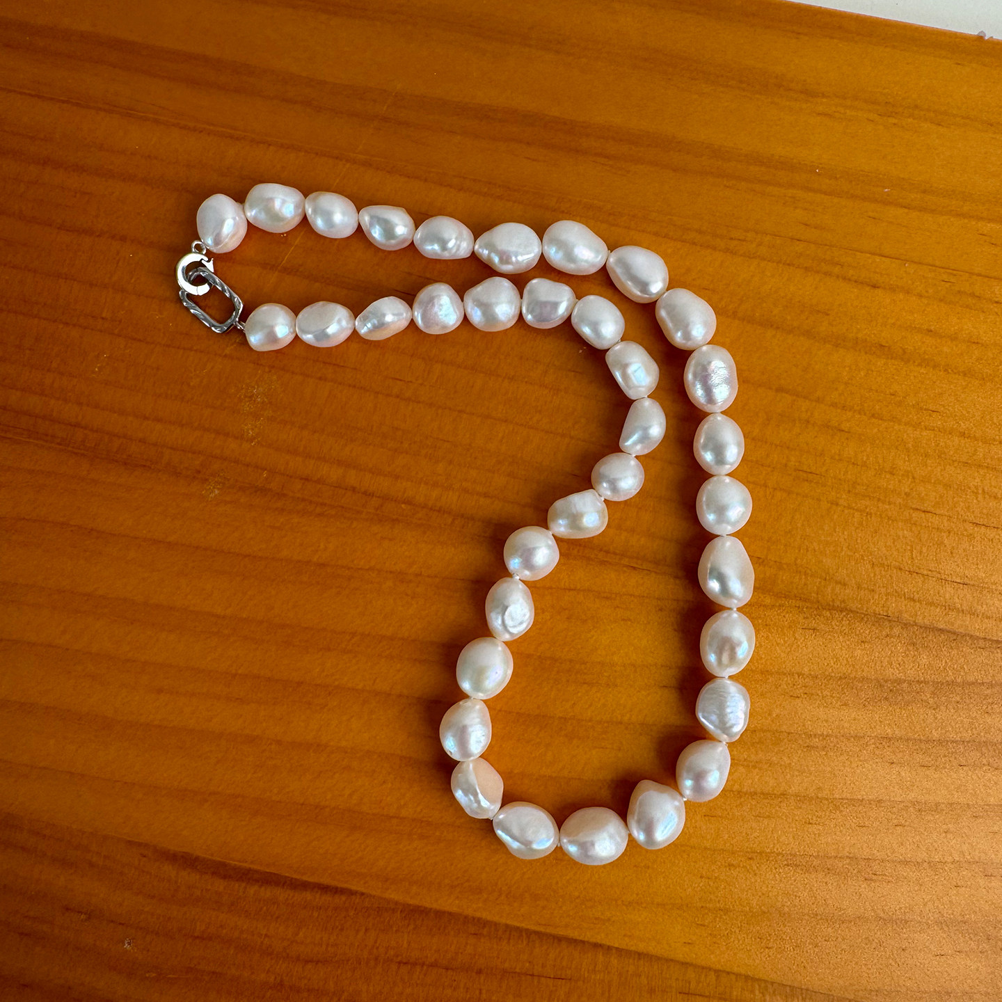 天然巴洛克异形珍珠石头珠纯银挂扣项链女小众设计复古高级毛衣链,珠宝/钻石/翡翠,颈饰,淘宝优惠券,粉丝福利购,淘宝优惠卷