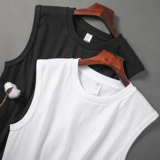 Японская ретро хлопковая летняя спортивная цветная майка, жилет для спортзала подходит для мужчин и женщин