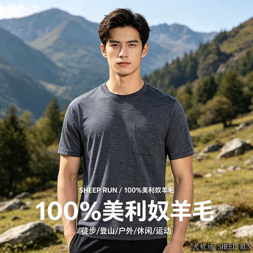 吸湿排汗T恤户外运动登山