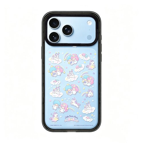 【韩国代购】新款浅蓝城堡彩虹双子星贴纸适用iphone18/17promx手机壳苹果16/15pro外壳苹果14/13磁吸Magsafe