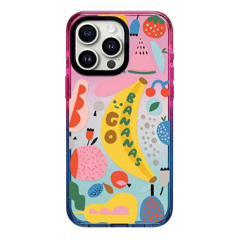 【韩国代购】新款棉花糖水果香蕉适用苹果17/16promax手机壳iphone15/14pro/plus保护套13/12磁吸Magsafe防摔