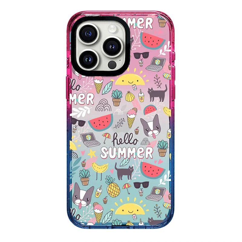 【韩国代购】新款棉花糖你好夏天用苹果17/16promax手机壳iphone15/14pro/plus保护套13/12磁吸Magsafe防摔