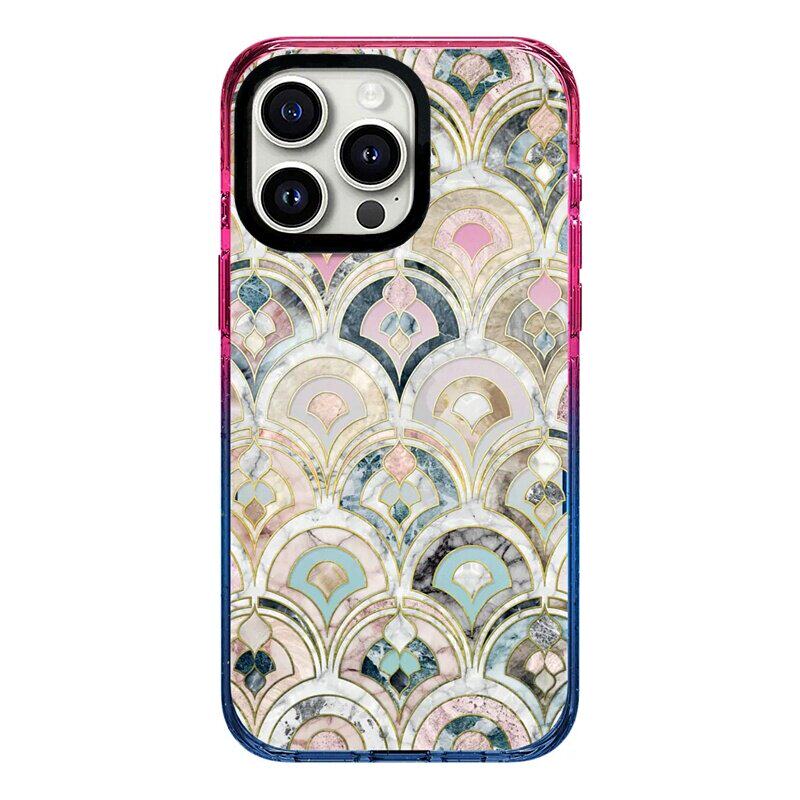 【韩国代购】新款棉花糖贝壳纹适用苹果17/16promax手机壳iphone15/14pro/plus保护套13/12磁吸Magsafe防摔11