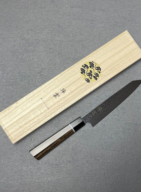 关兼次 瑞云 SPG2粉末钢63层大马士革 150多功能切付小刀 水果刀