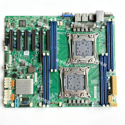 原装超微 X10DRL-i 双路 X99服务器主板 支持E5-2678V3 V4 处理器