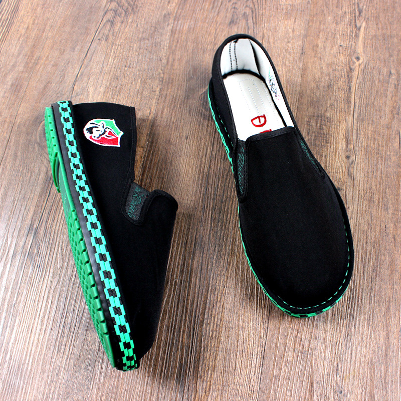 老北京布鞋千层底透气软底工作鞋